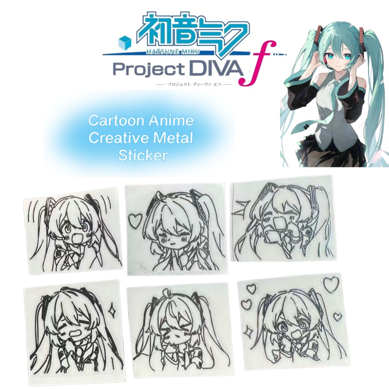 Laptop Accessories Toy - Hatsune Miku cartoon anime character series