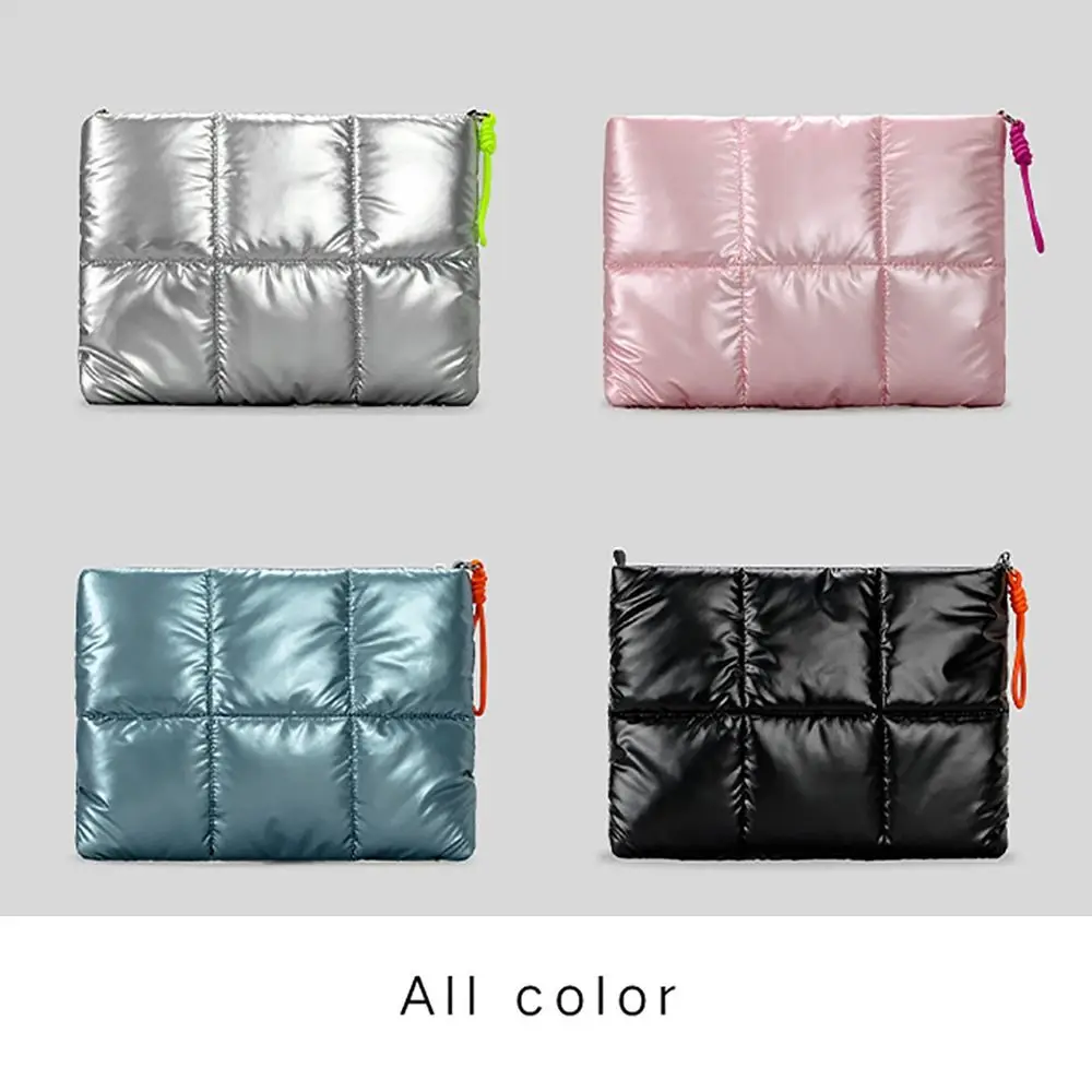 Laptop Accessories Bag - Fashion Trendy Puffy Cotton Laptop Bag