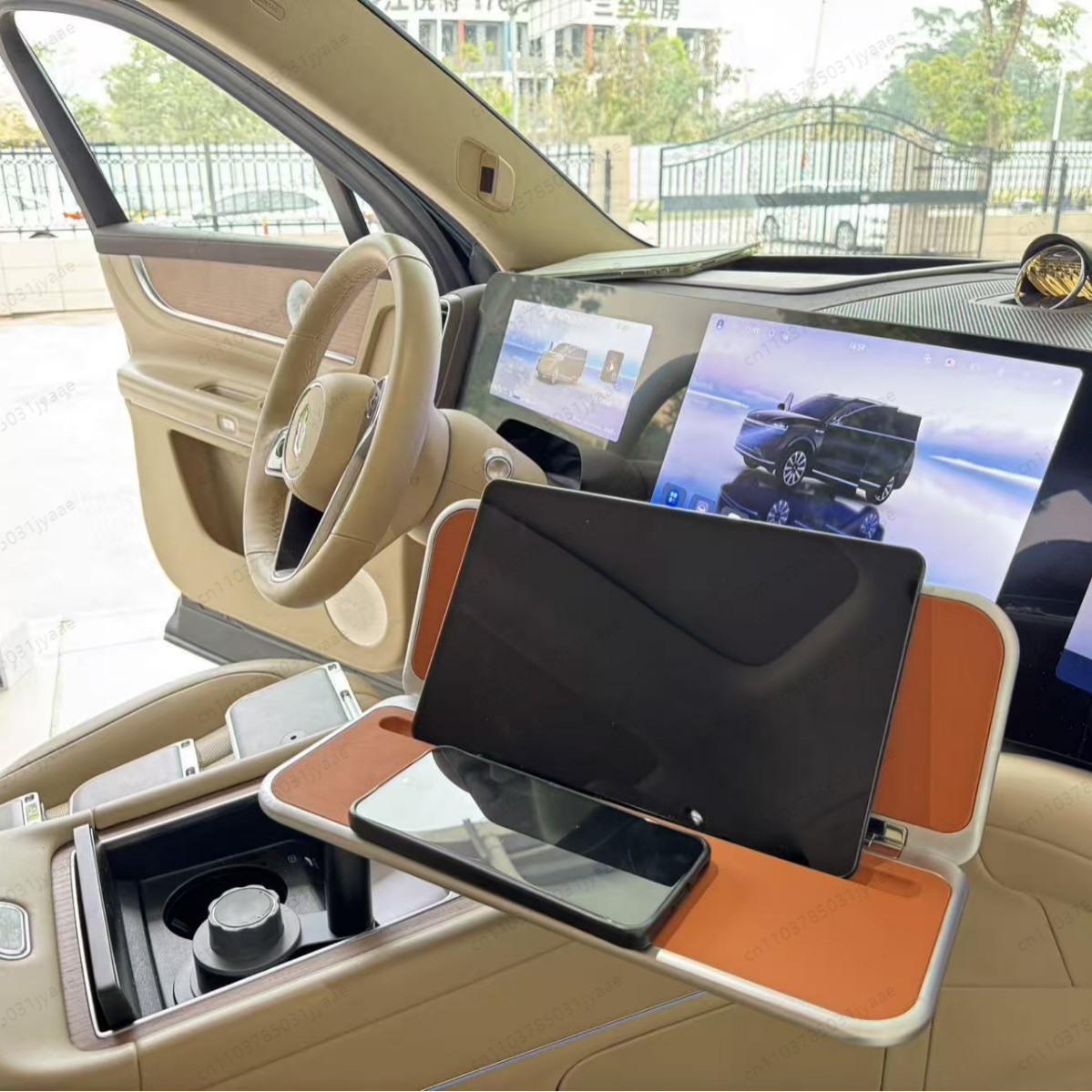 Laptop Accessories Holder - New Car Foldable Tray Table, Portable