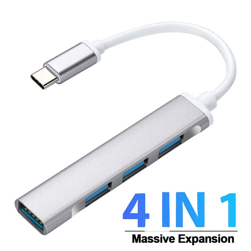 Laptop Accessories Hub - 4-In-1 Type-C Extender Hub 4 Port