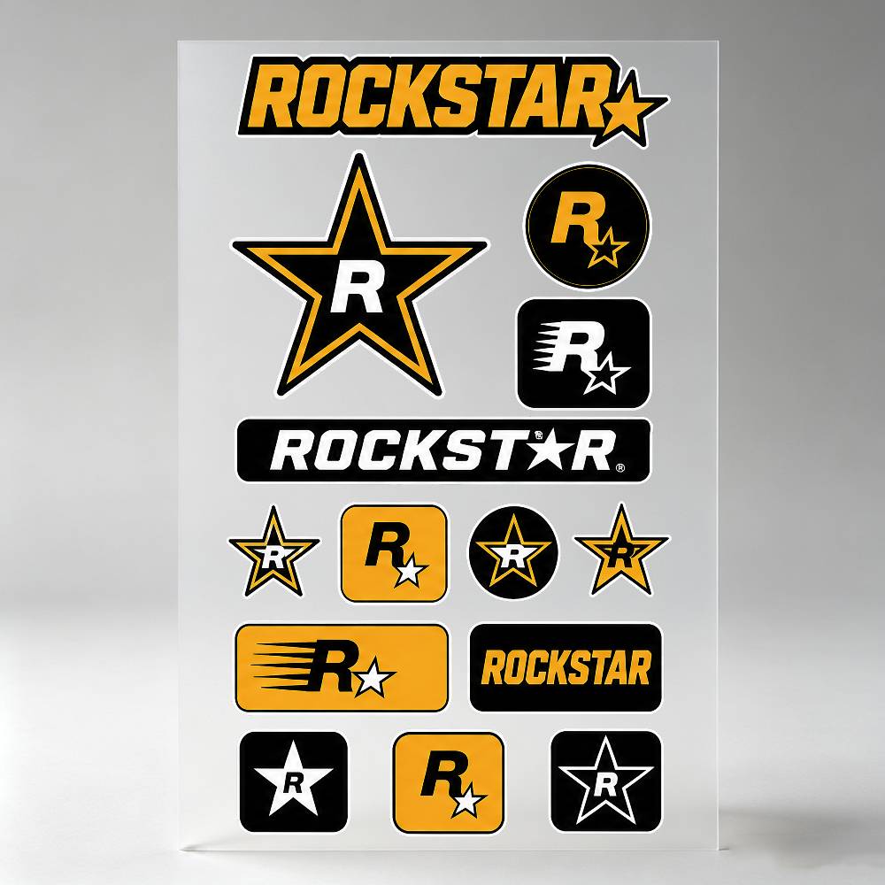 Laptop Accessories Wallpaper - For R-ROCKSTAR Stickers Auto Body Bumper