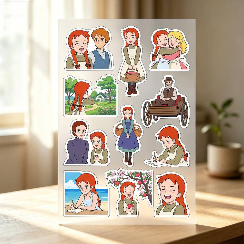 Laptop Accessories Wallpaper - 1pc A-Anne Of Green Gables Stickers