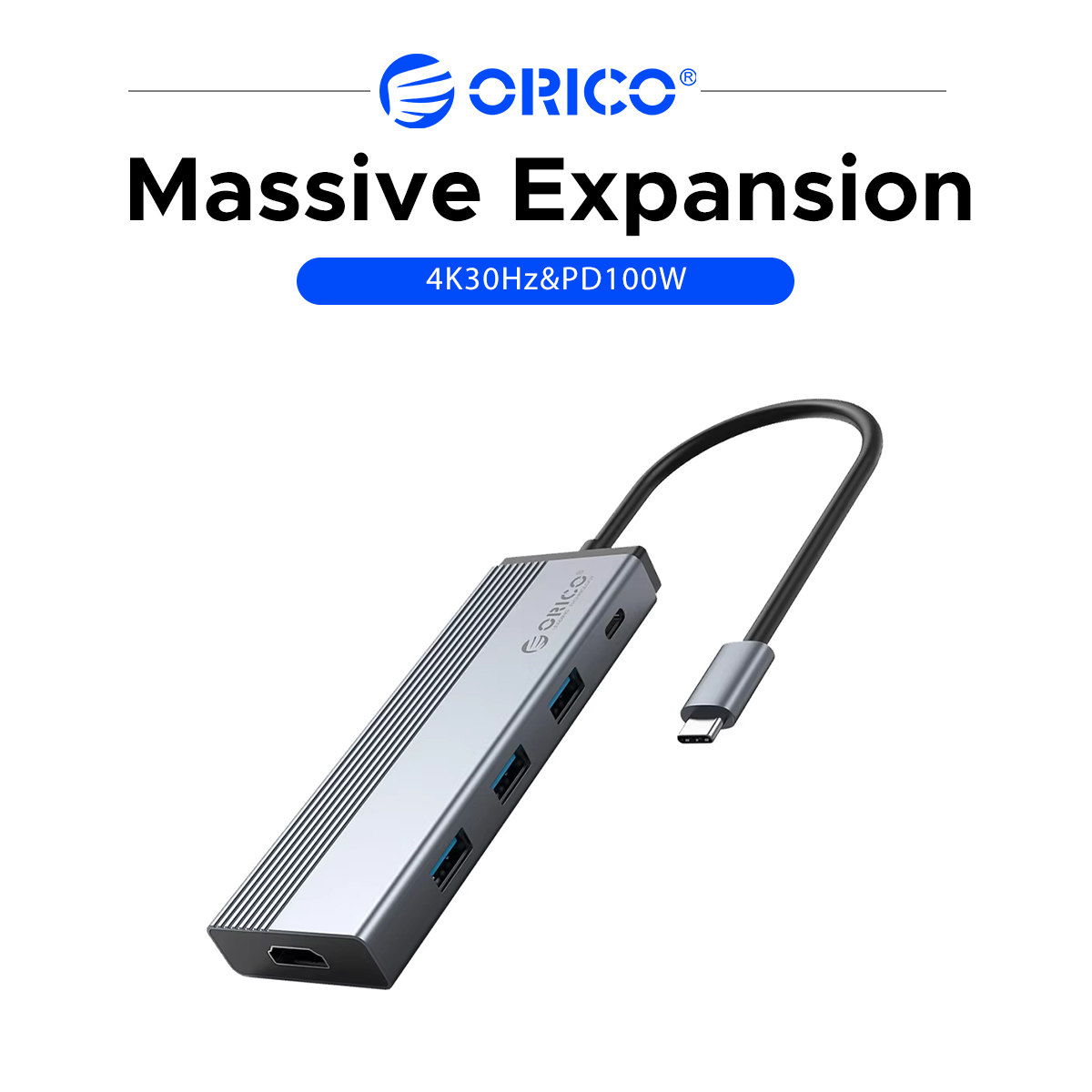 ORICO 5 in 1 USB C Hub Multipo - Laptop Accessories Hub 评论和价格