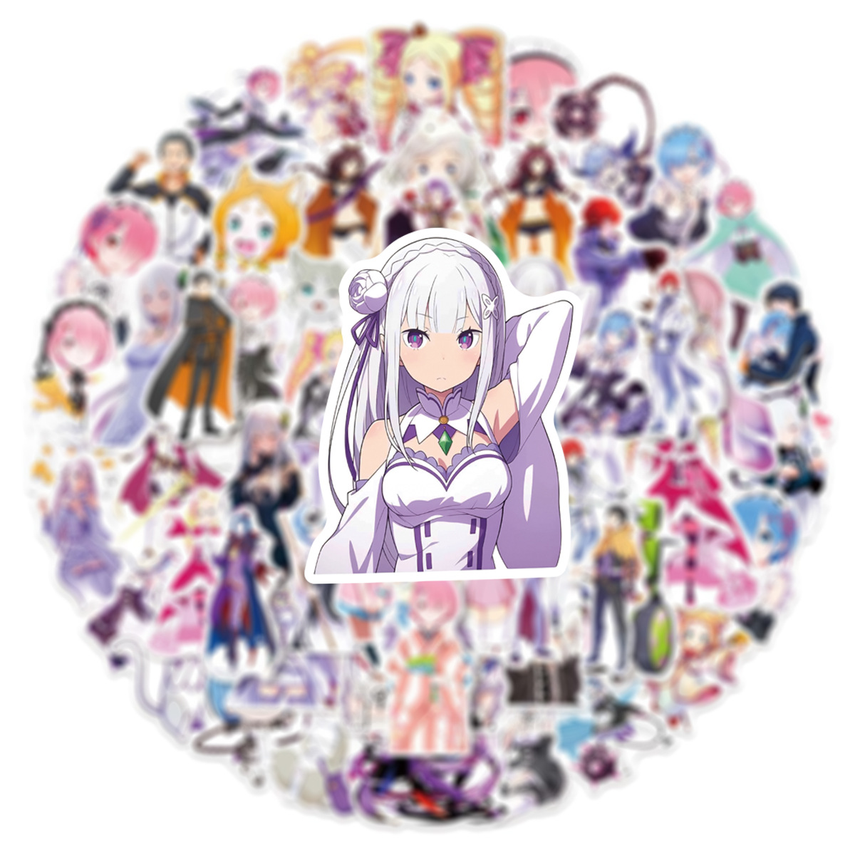 50Pcs Re Zero Starting Life in - Laptop Accessories Ram 评论和价格