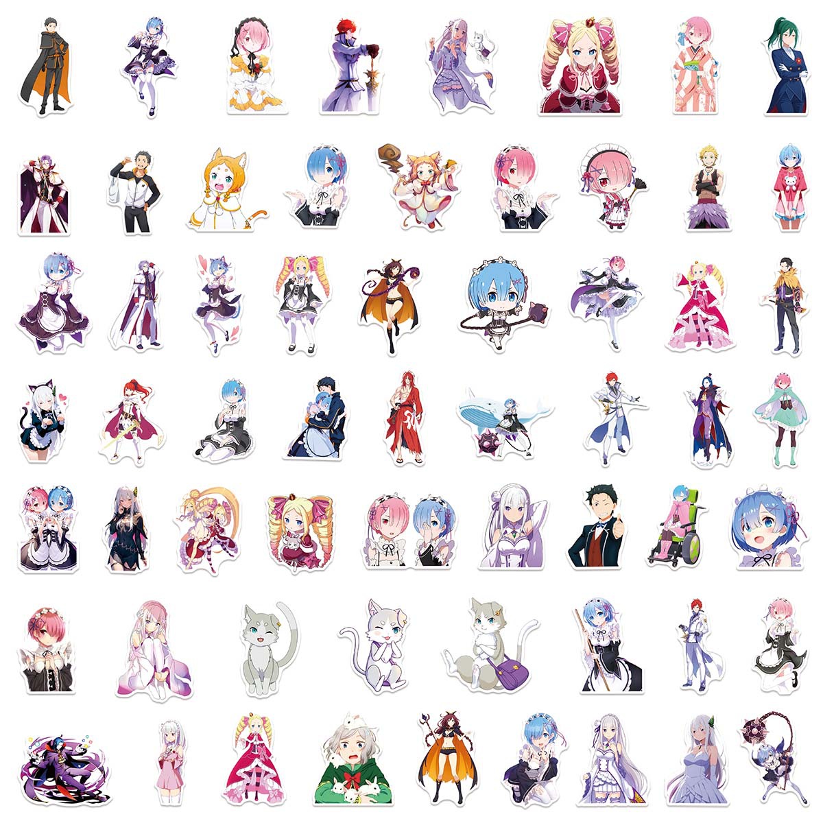 50Pcs Re Zero Starting Life in - Laptop Accessories Ram 评论和价格