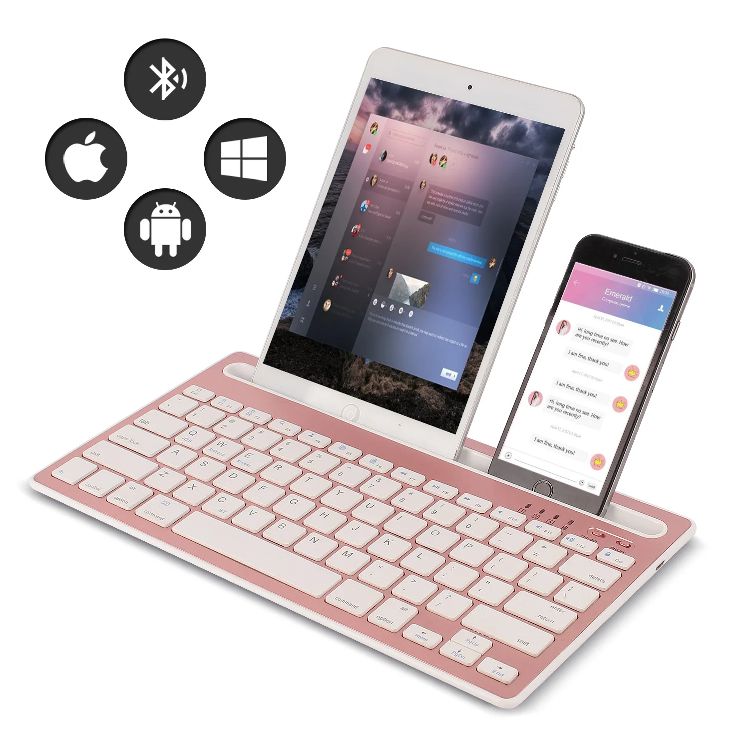 Bluetooth Keyboard Compatible  - Laptop Accessories Holder 评论和价格