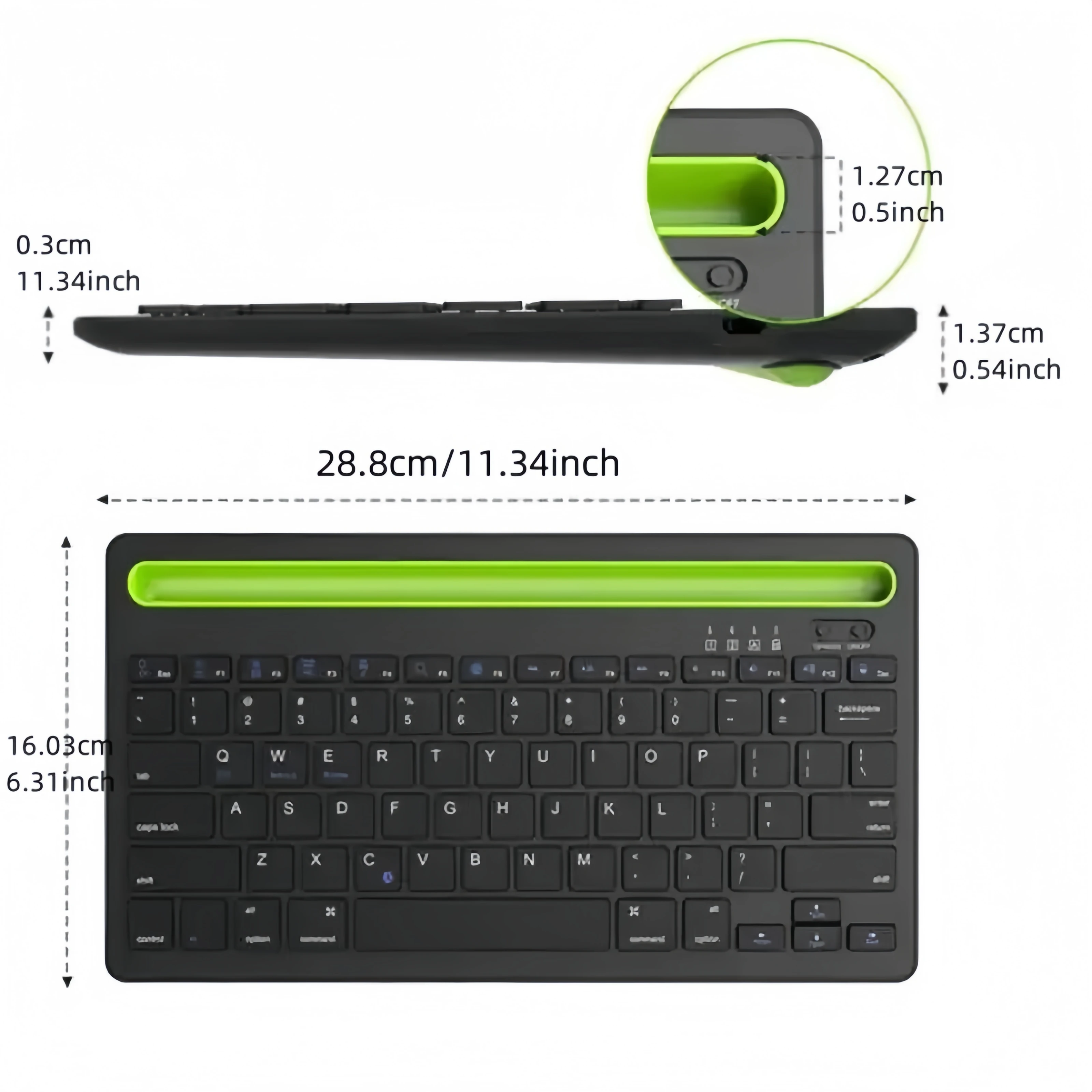 Bluetooth Keyboard Compatible  - Laptop Accessories Holder 评论和价格