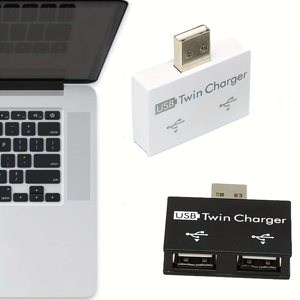 USB2.0 Splitter 1 Male To 2 Po - Laptop Accessories Hub 评论和价格