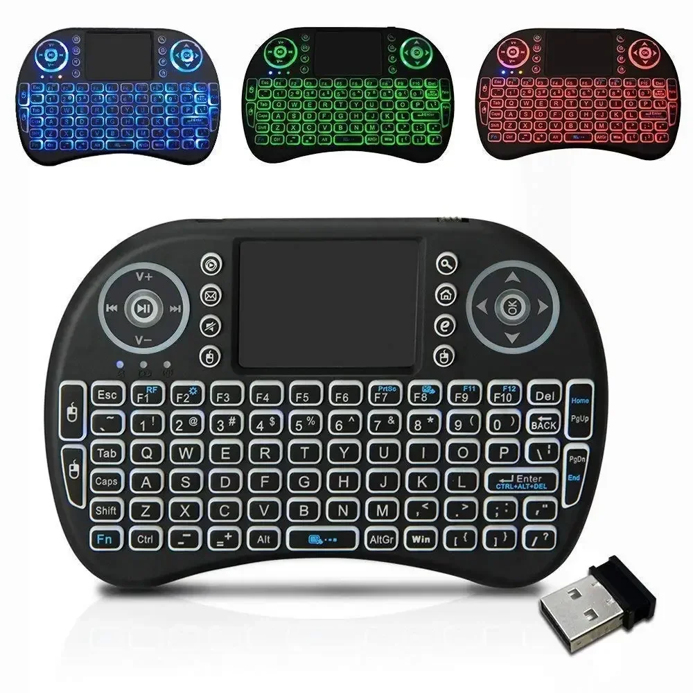 Cool Backlit I8 Mini Air Mouse - Laptop Accessories Combo 评论和价格