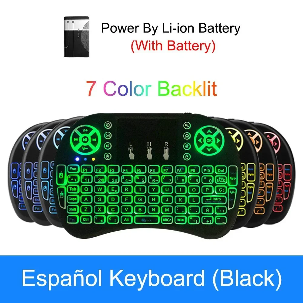 Cool Backlit I8 Mini Air Mouse - Laptop Accessories Combo 评论和价格