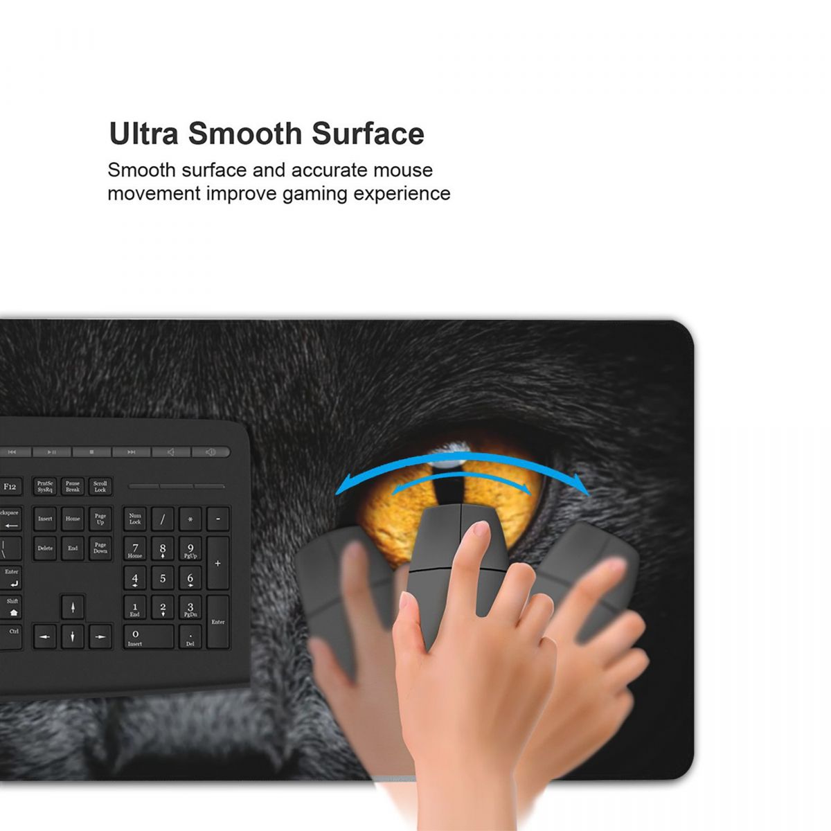 Black Cat Face And Yellow Eyes - Yellow Laptop Accessories 评论和价格
