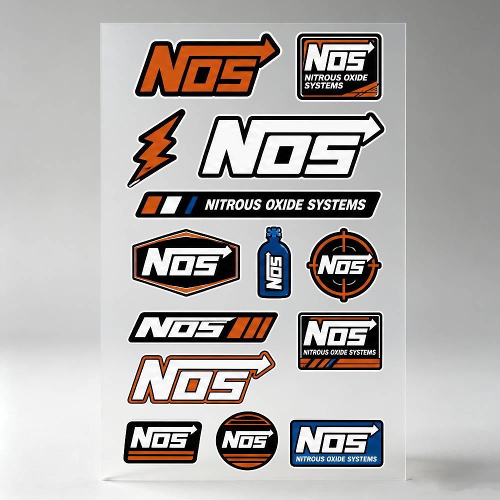For N-NOS Stickers Auto Body B - Laptop Accessories Wallpaper 评论和价格
