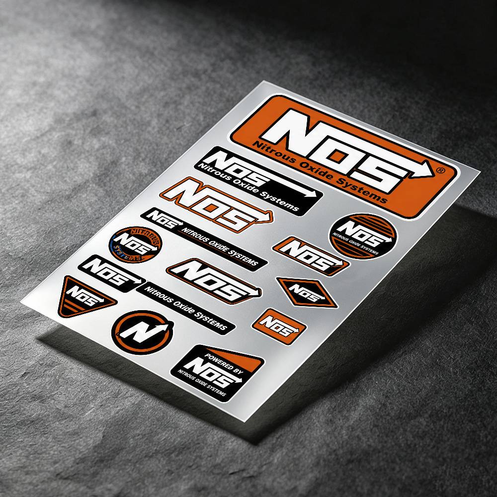 For N-NOS Stickers Auto Body B - Laptop Accessories Wallpaper 评论和价格