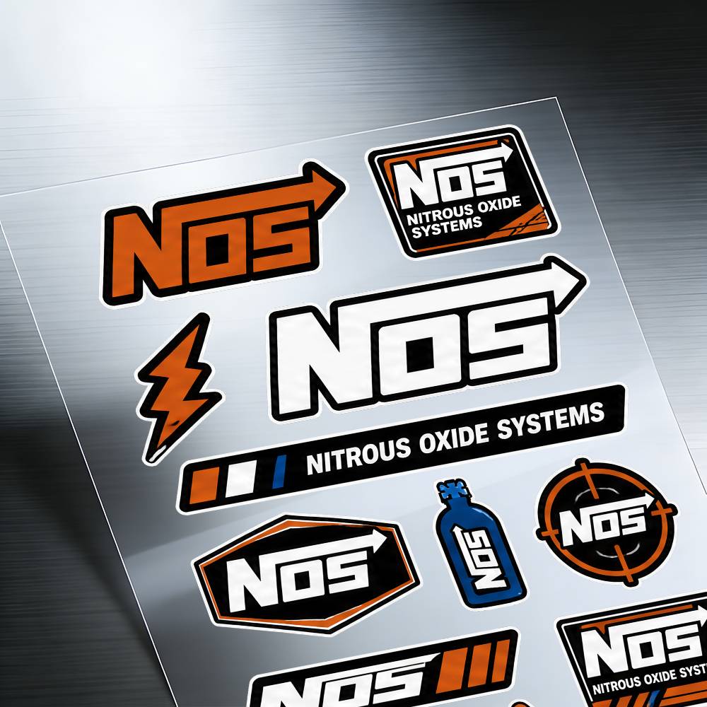 For N-NOS Stickers Auto Body B - Laptop Accessories Wallpaper 评论和价格