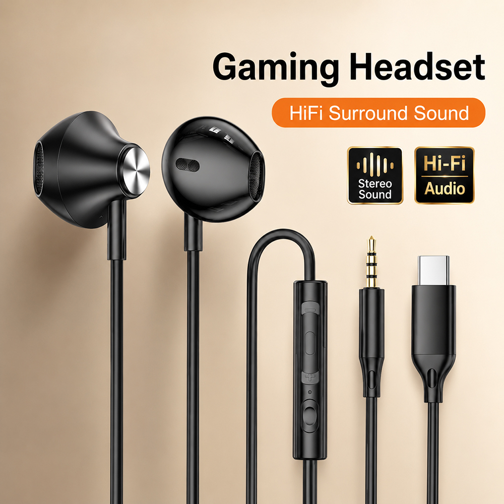HiFi Surround Headphones Bass  - Xiaomi Laptop Accessories 评论和价格