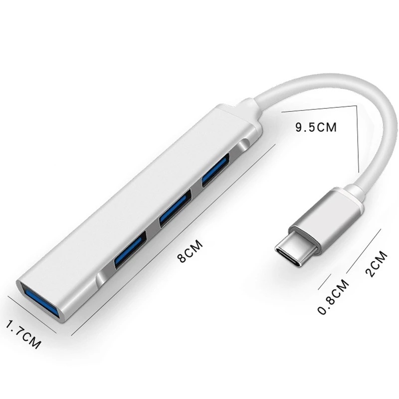 4-In-1 Type-C Extender Hub 4 P - Laptop Accessories Hub 评论和价格
