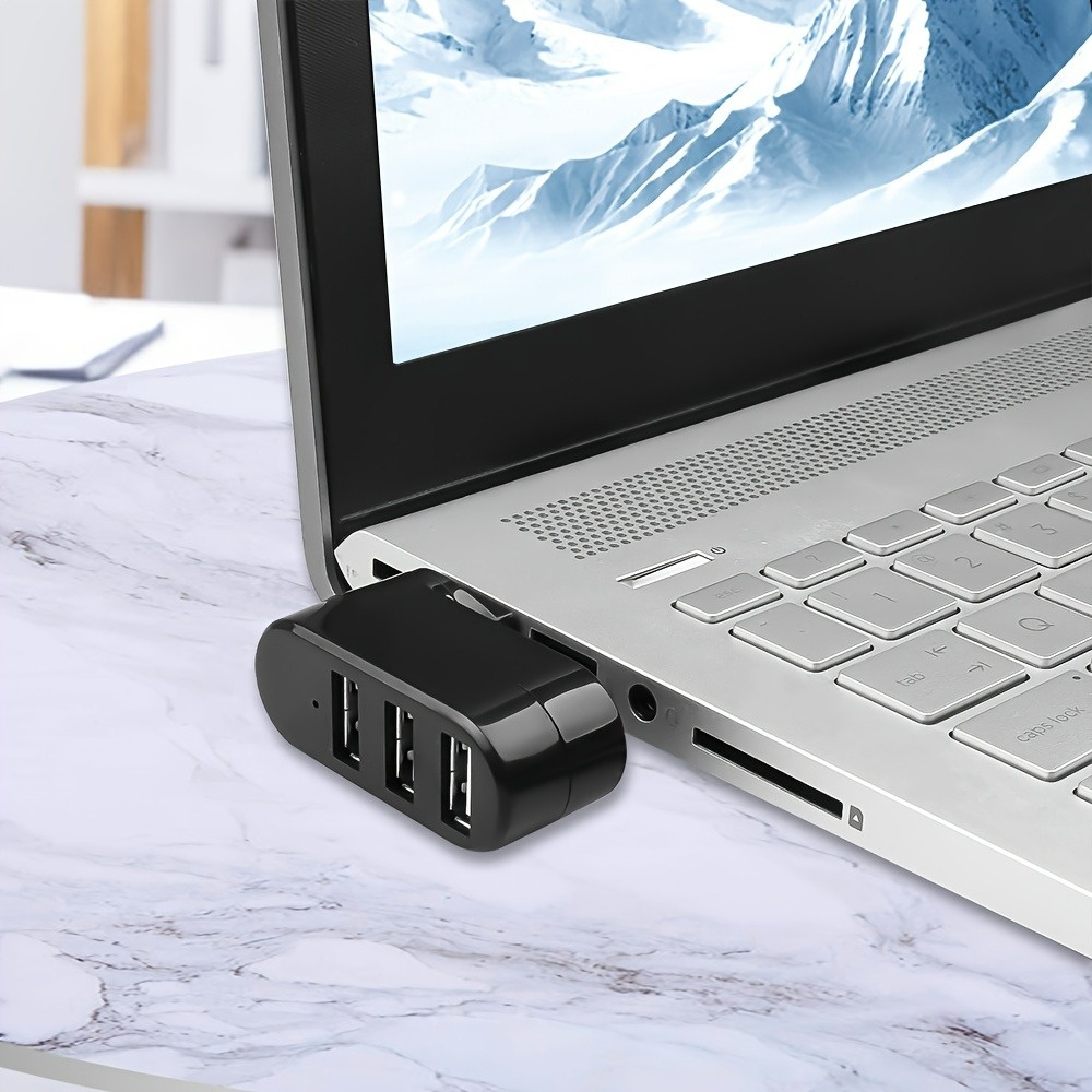 USB 2.0 Hub 3 Ports 180° Rotat - Xiaomi Laptop Accessories 评论和价格