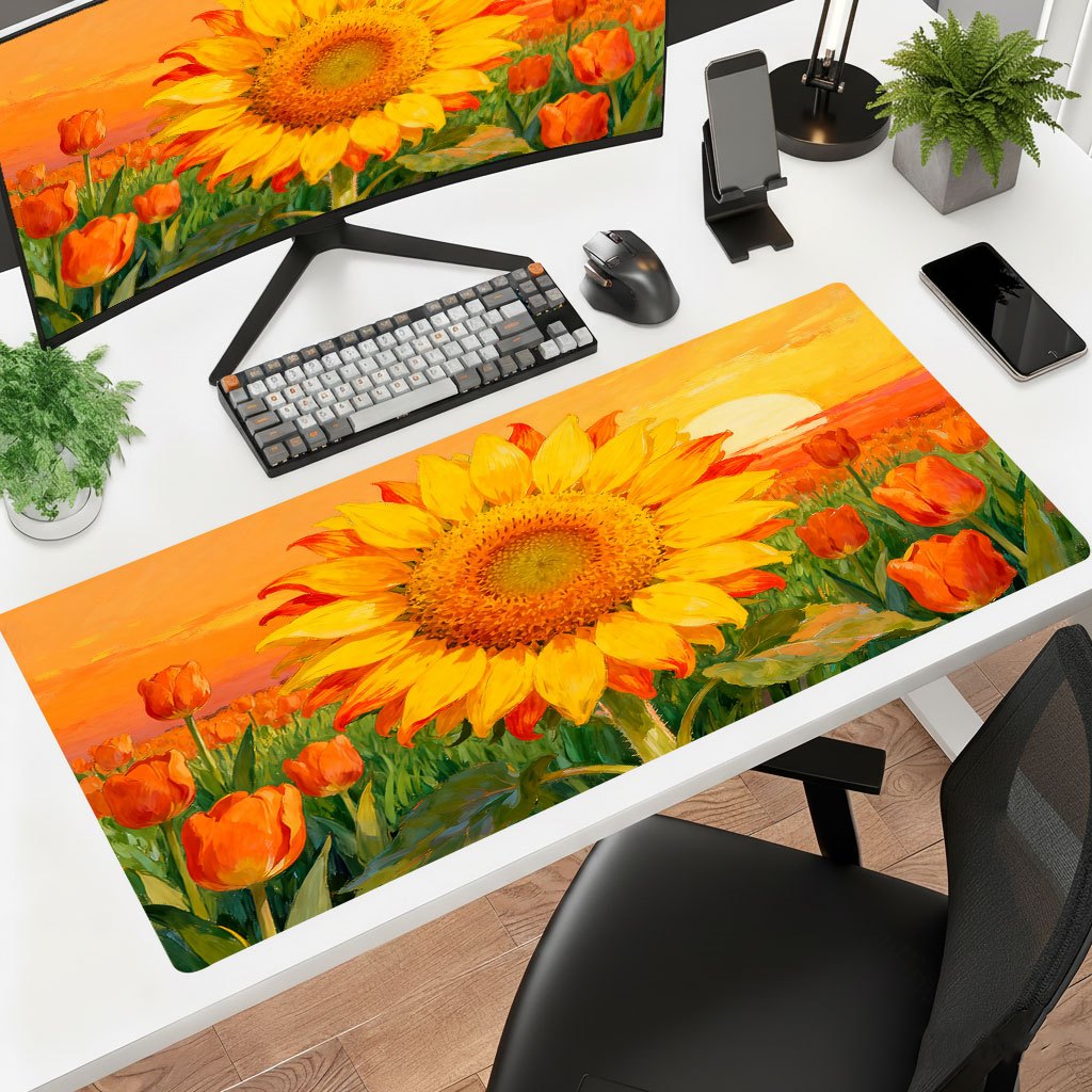 Brand Yellow Sunflower Mouse P - Yellow Laptop Accessories 评论和价格