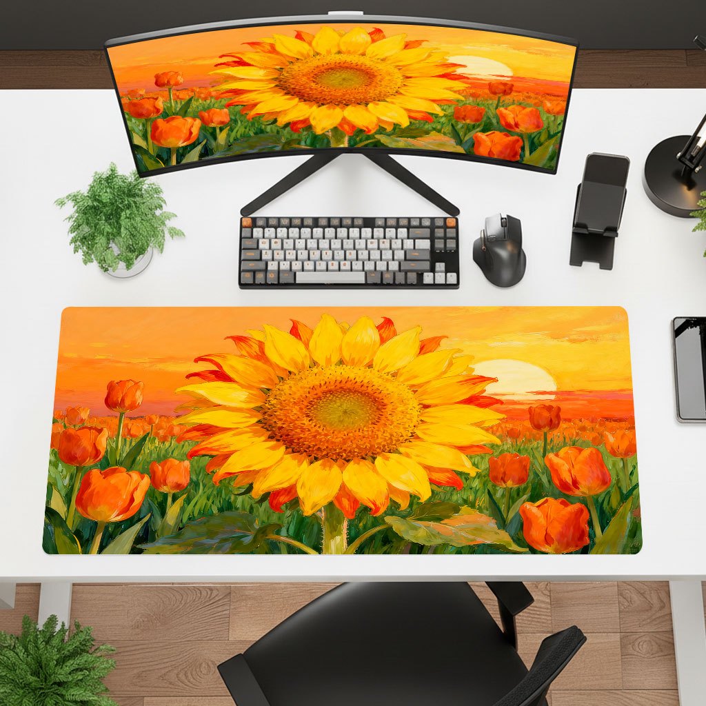 Brand Yellow Sunflower Mouse P - Yellow Laptop Accessories 评论和价格