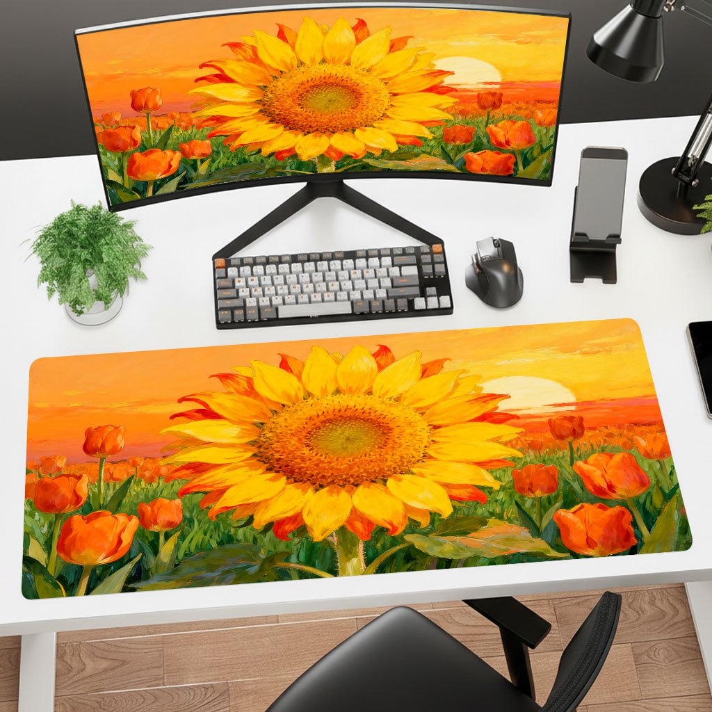 Brand Yellow Sunflower Mouse P - Yellow Laptop Accessories 评论和价格