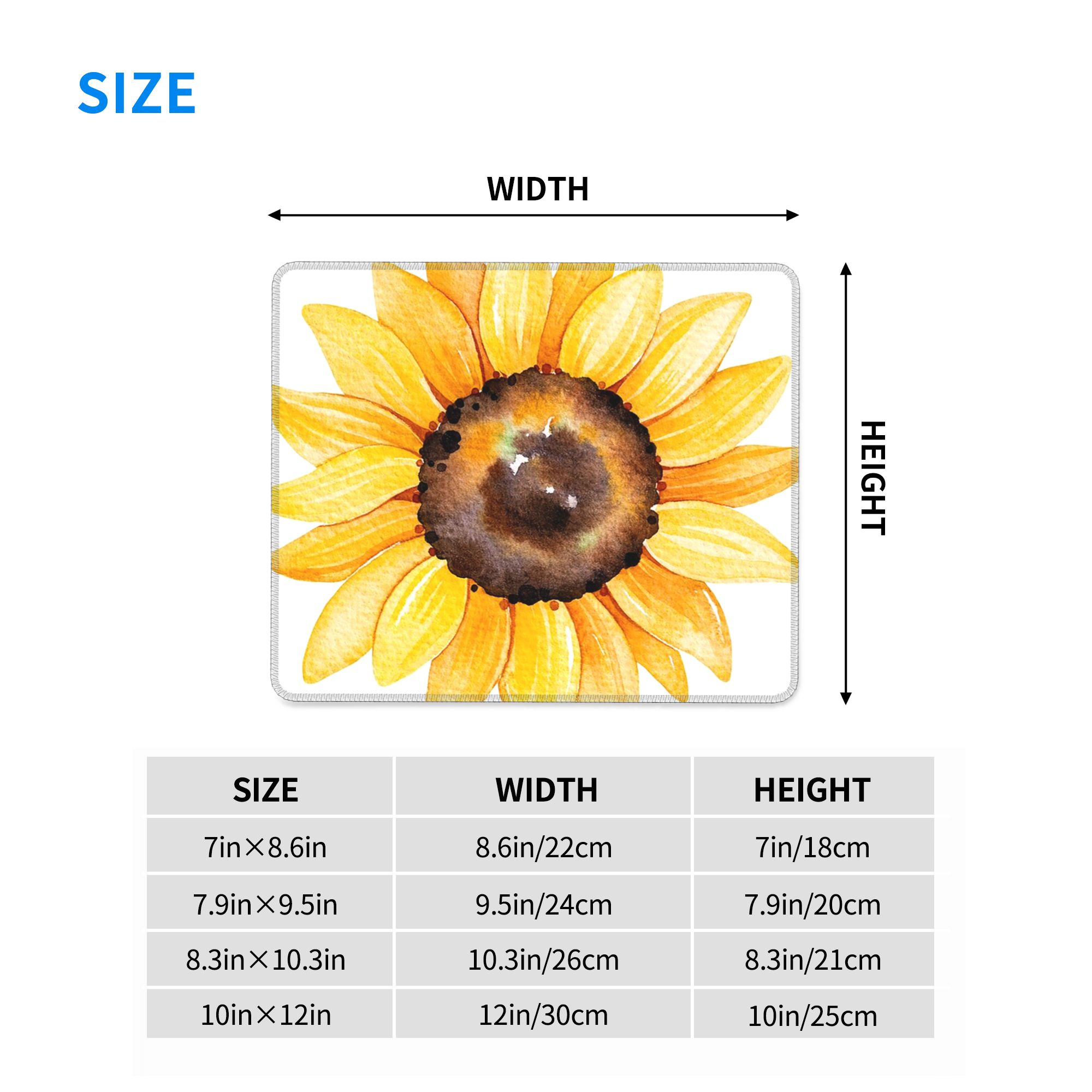 Watercolor Sunflower Vibrant Y - Yellow Laptop Accessories 评论和价格