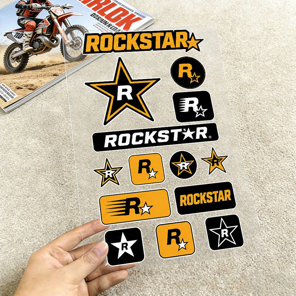 For R-ROCKSTAR Stickers Auto B - Laptop Accessories Wallpaper 评论和价格