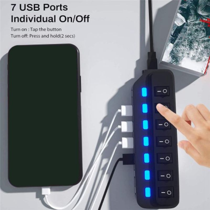 A64I USB Hub 2.0 USB Splitter  - Laptop Accessories Hub 评论和价格