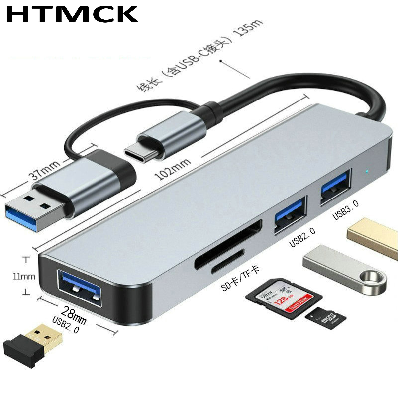 8 in 2 USB C Hub Multi Port Do - Laptop Accessories Hub 评论和价格