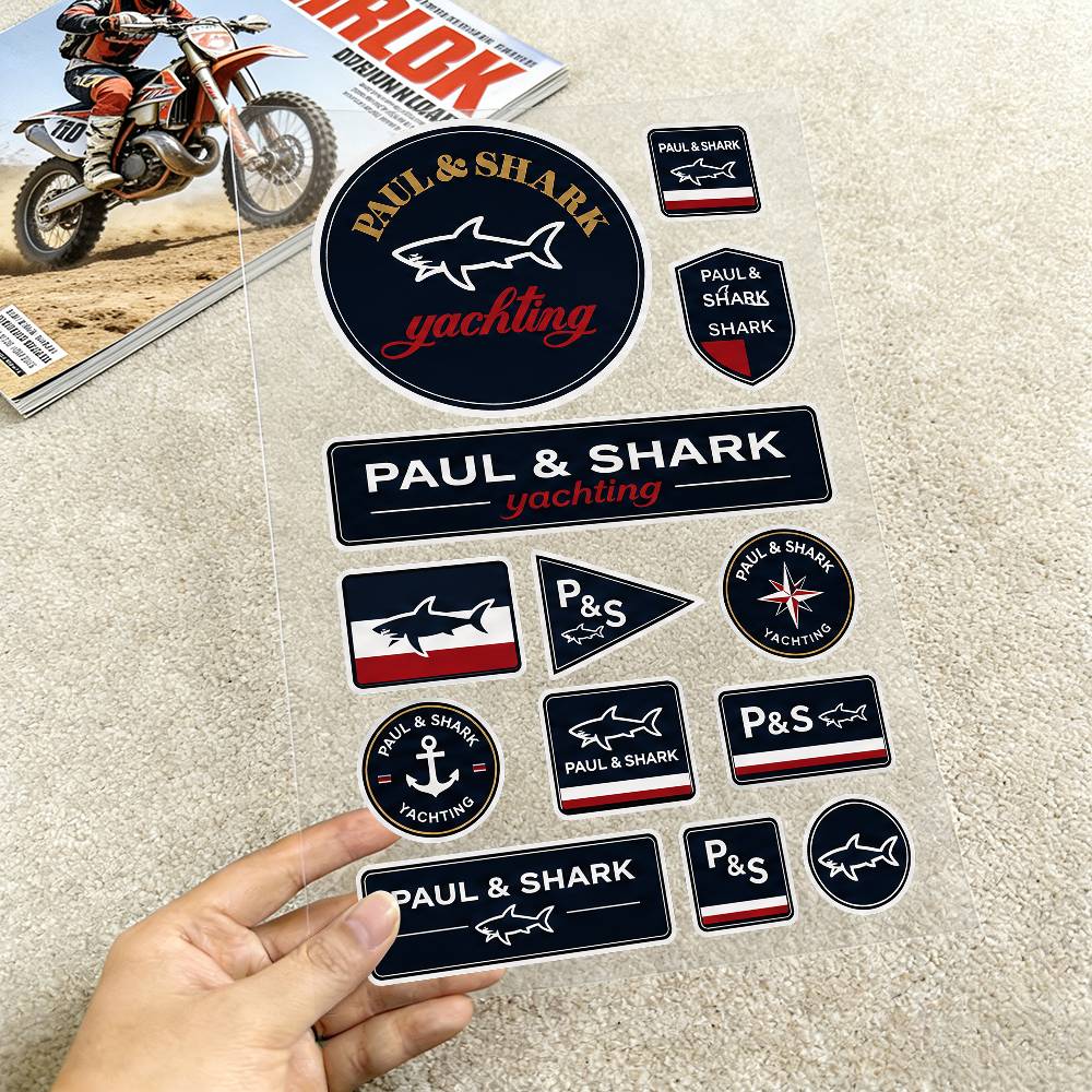 For P-Paul&S-Shark Stickers Au - Laptop Accessories Wallpaper 评论和价格