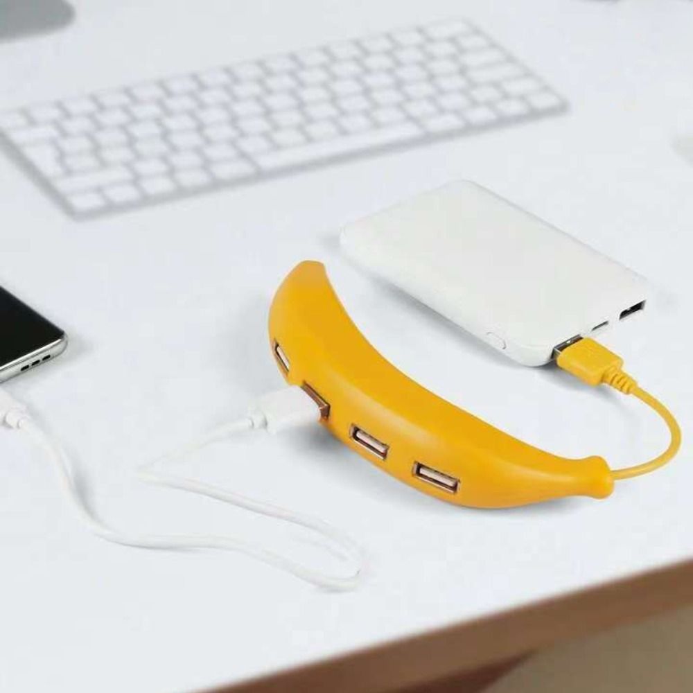 Portable Design Banana USB Hub - Laptop Accessories Hub 评论和价格
