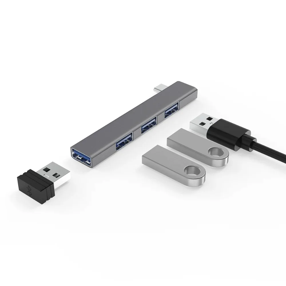 Multi USB Splitter OTG Adapter - Laptop Accessories Hub 评论和价格