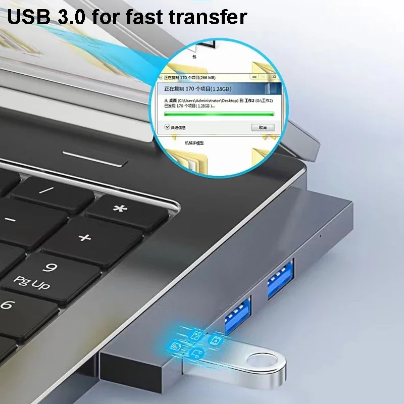 USB C HUB 3.0 Type C 3.1 4 Por - Xiaomi Laptop Accessories 评论和价格