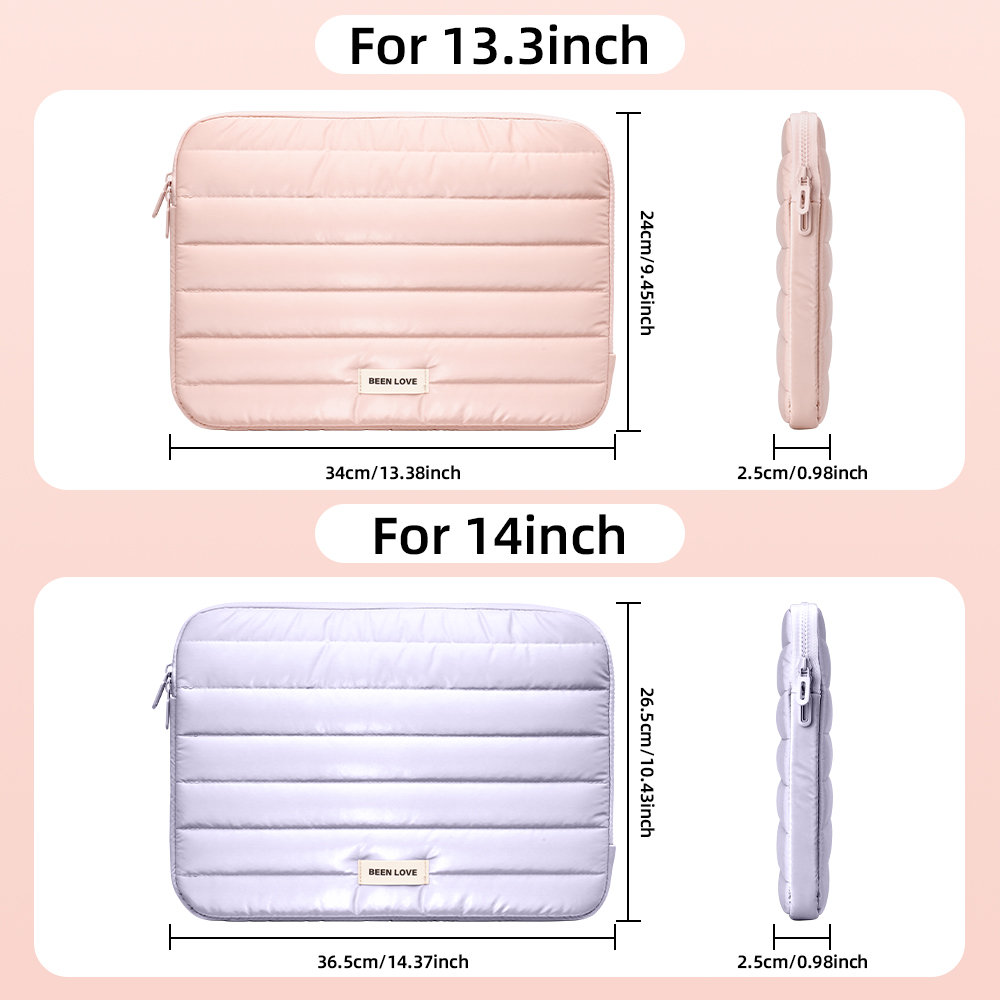 13/14 Inch Puffy Laptop Sleeve - Laptop Accessories Bag 评论和价格