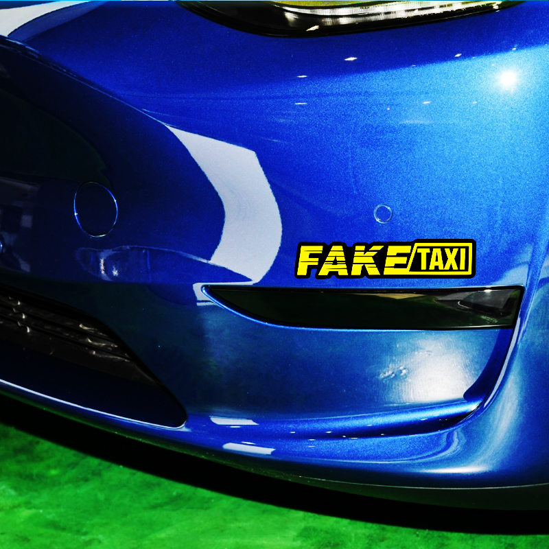 Yellow Fake Taxi Logo Pvc Wate - Yellow Laptop Accessories 评论和价格