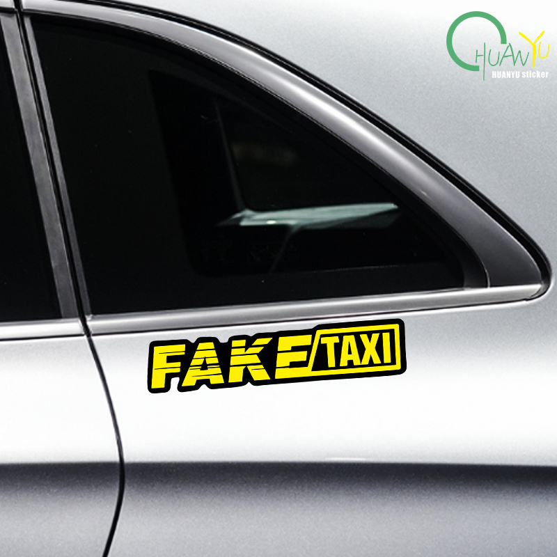 Yellow Fake Taxi Logo Pvc Wate - Yellow Laptop Accessories 评论和价格
