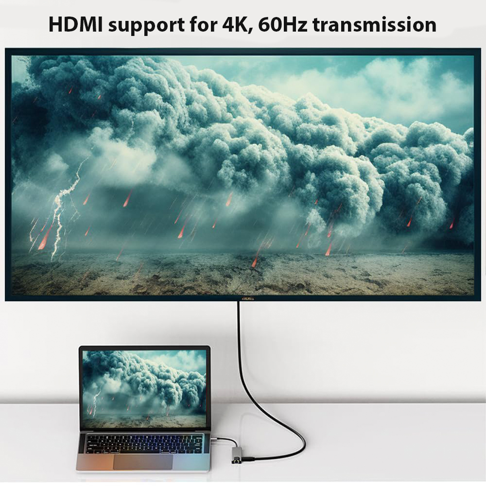 HUB USB Type C 3.0 Adapter Sup - Laptop Accessories Hub 评论和价格