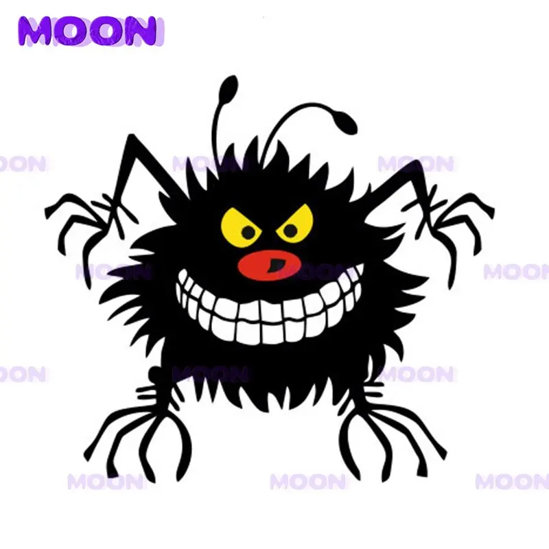 Funny Decal Babayka Demon Yell - Yellow Laptop Accessories 评论和价格