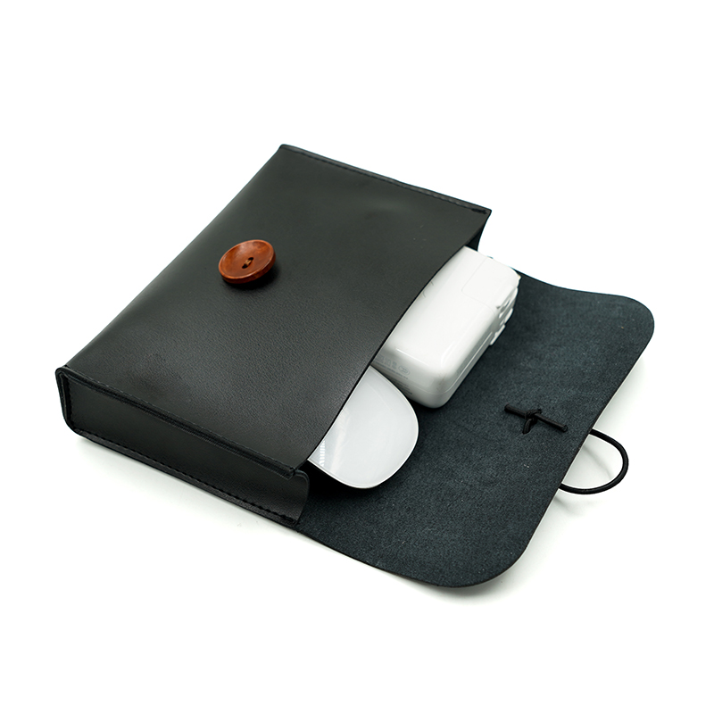 PU Leather Pouch Chargers Stor - Laptop Accessories Bag 评论和价格