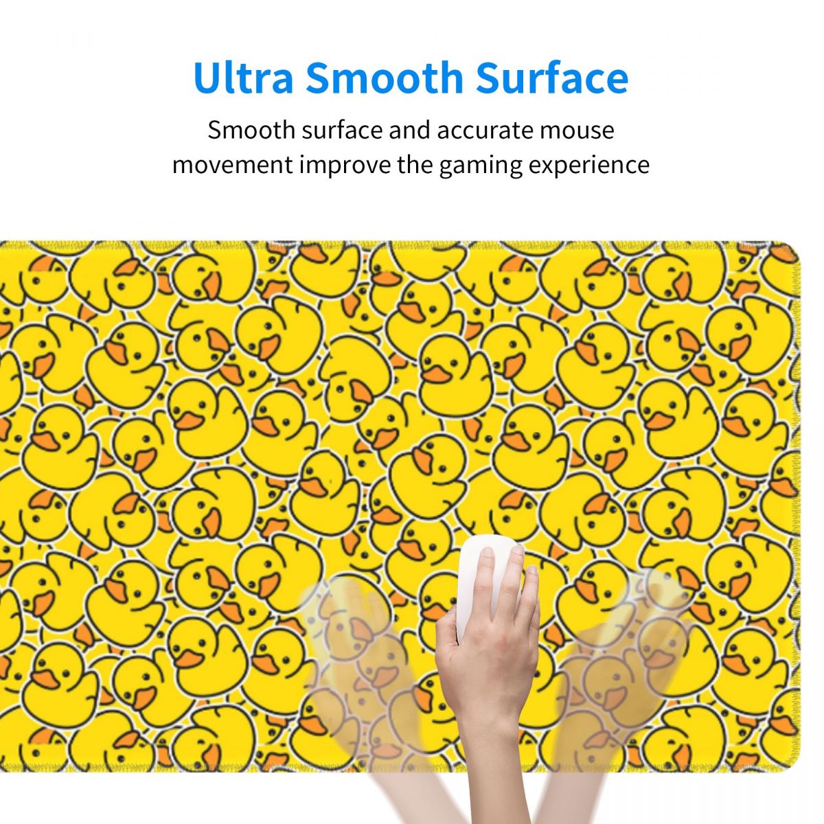 Large Mouse Pad Yellow Classic - Yellow Laptop Accessories 评论和价格