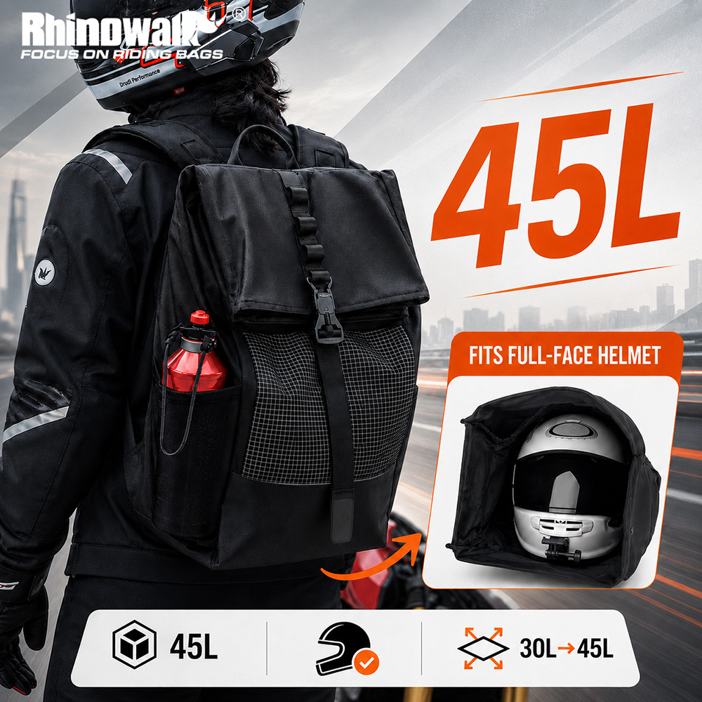 Rhinowalk Motorcycle Helmet Ba - Laptop Accessories Bag 评论和价格