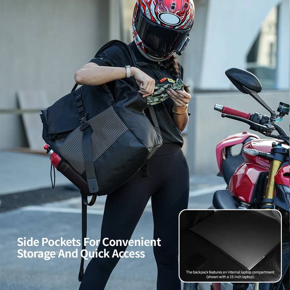 Rhinowalk Motorcycle Helmet Ba - Laptop Accessories Bag 评论和价格